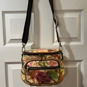 Patricia Nash Seashell Pattern Leather Bag